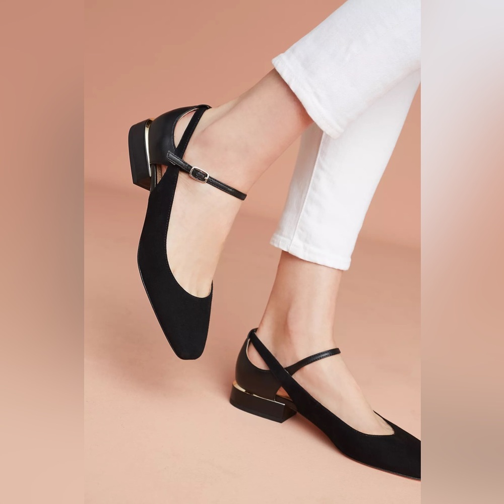Pour La Victoire Selma Block Heels NWT SIZE 8